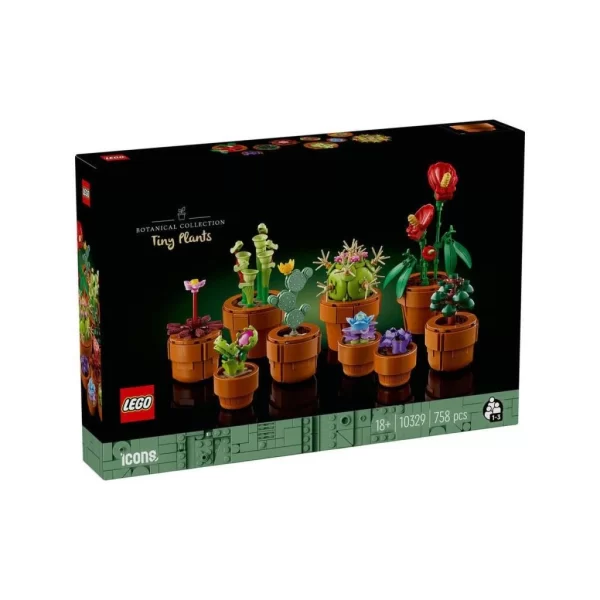 Nessiworld  10329 Lego Botanical Collection - Minik Bitkiler 753 parça +18 yaş