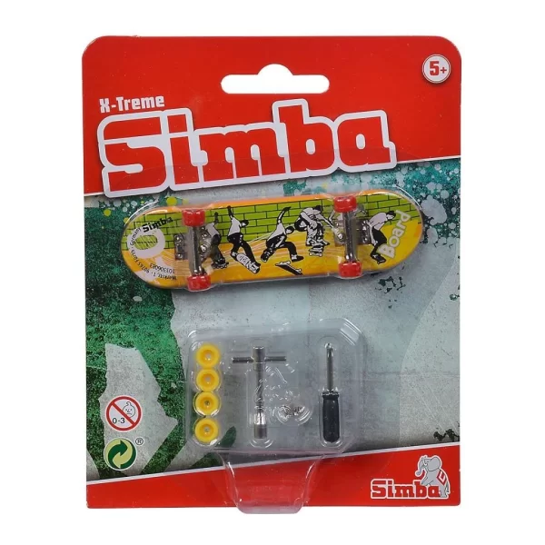 Nessiworld 103306083 Finger Skateboard Kaykay Seti -Simba