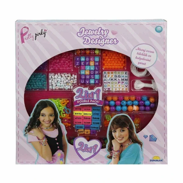 Nessiworld 11036 2 in 1 Harfli Boncuk Hobi Seti -Sunman