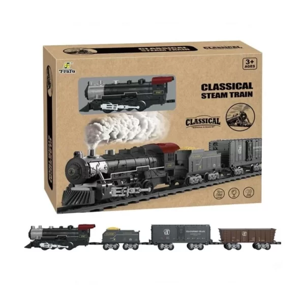 Nessiworld 1613C Big Scale Klasik Tren Seti -Başeltoys