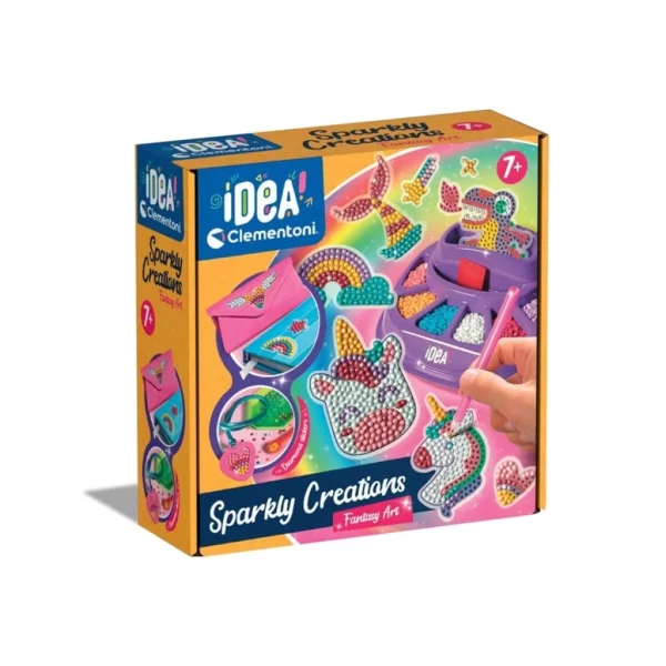 Nessiworld 18746 Idea Clemetoni - Işıltılı Tasarım Seti - Fantastik Sanat