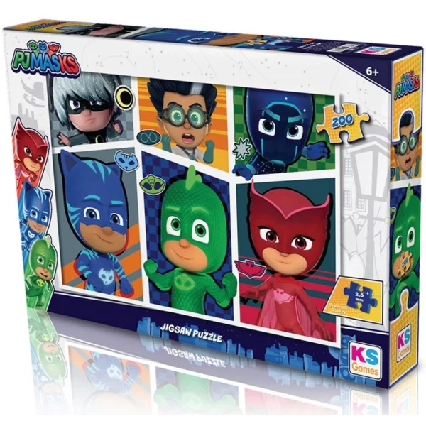 Nessiworld 200 Parça Pjmasks Puzzle