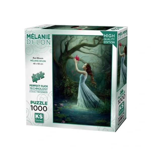 Nessiworld    20682 Red Bloom 1000 Parça Puzzle -KS Puzzle