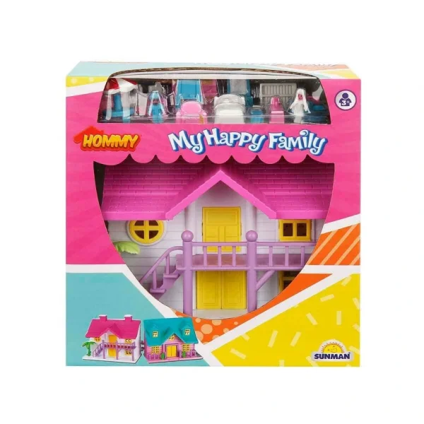 Nessiworld 2080 Happy Family Villa Oyun Seti 18 Parça