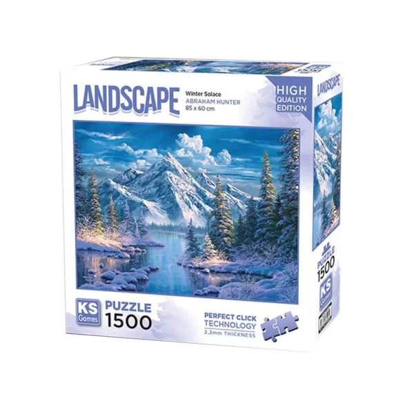 Nessiworld 22025 Winter Solace 1500 Parça Puzzle -KS Games