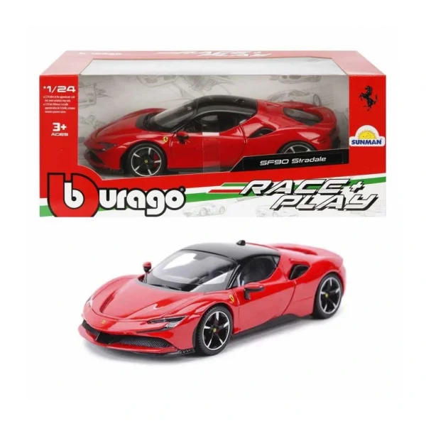Nessiworld 26028 SUN-BUR-1 24 FERRARI SF90 STRADALE FERR KRMZ
