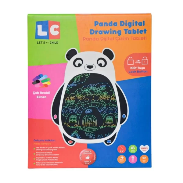 Nessiworld 30946 Lets be Child - 8,5 Panda Dijital Çizim Tableti