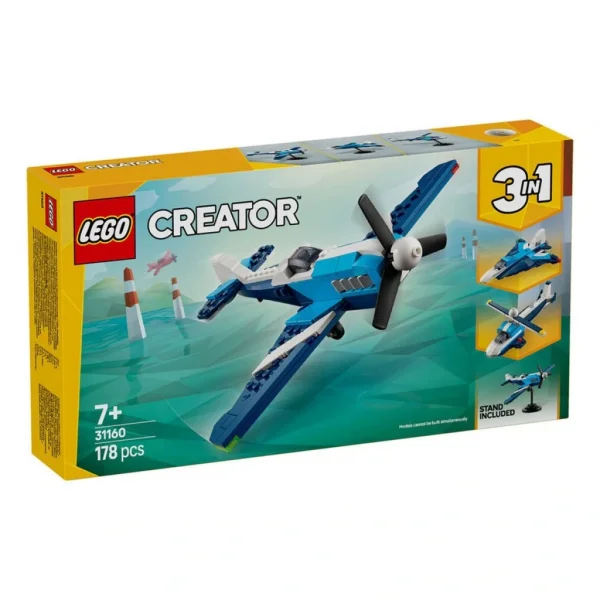 Nessiworld 31160 Lego Creator 3in1 - Yarış Uçağı 178 parça +7 yaş