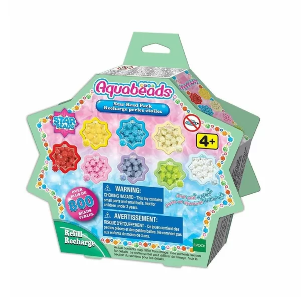 Nessiworld 31603 AquaBeads Star Bead Yedek Boncuk Paketi / Epoch / +4 yaş