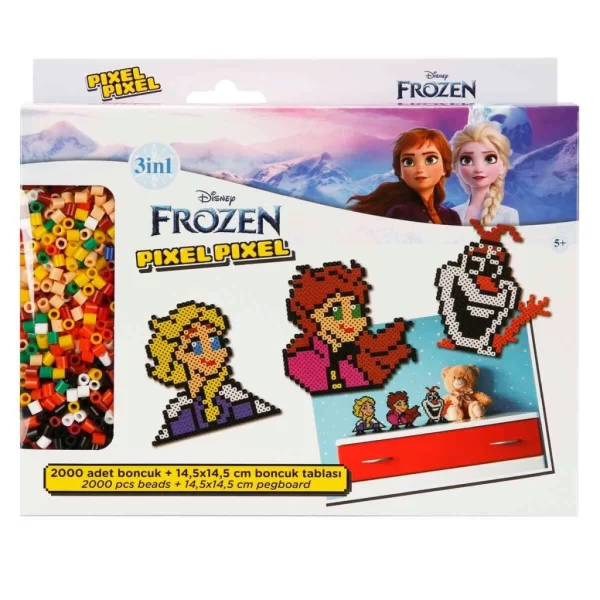 Nessiworld 3in1 Disney Frozen Pixel Pixel Boncuk Aktivite ve Oyuncak Seti S00005168