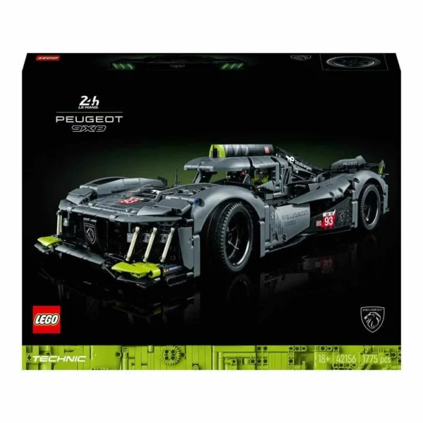 NessiWorld 42156 LEGO® Technic™ PEUGEOT 9X8 24H Le Mans 1775 parça +18 yaş