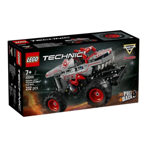 Nessiworld 42200 Lego Technic Monster Jam ThunderROARus Çek-Bırak 232 parça +7 yaş