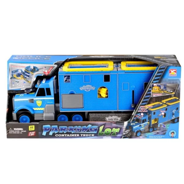 Nessiworld 4345 Sesli Işıklı Transporter Garaj Seti