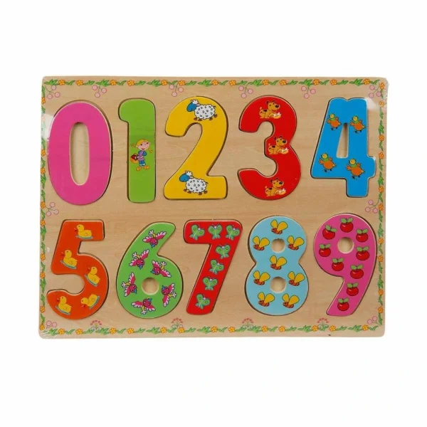 Nessiworld 5215 -Wooden Puzzle Numbers 10 Parça