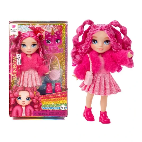 Nessiworld 531180 Rainbow High Littles- Magenta Monroe
