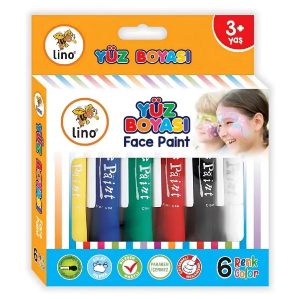 Nessiworld 6lı Yüz Boyası