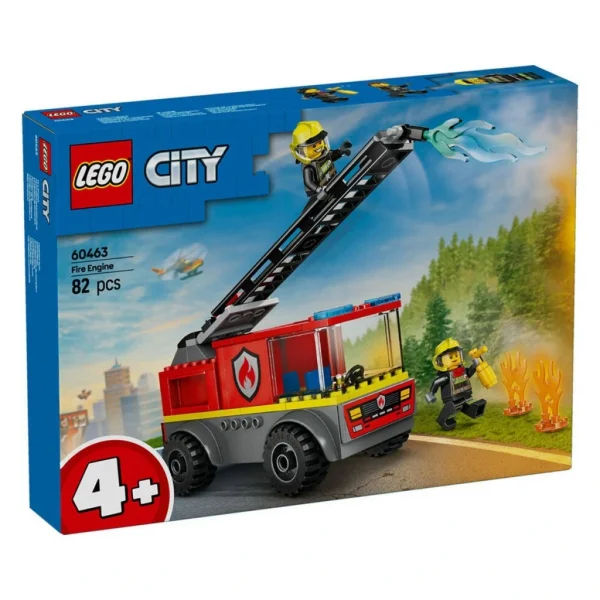 Nessiworld 60463 Lego City Merdivenli İtfaiye Kamyonu 82 parça +4 yaş