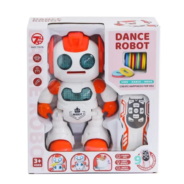 Nessiworld 606-30 Kumandalı Disk Atan Robot -Can Oyuncak