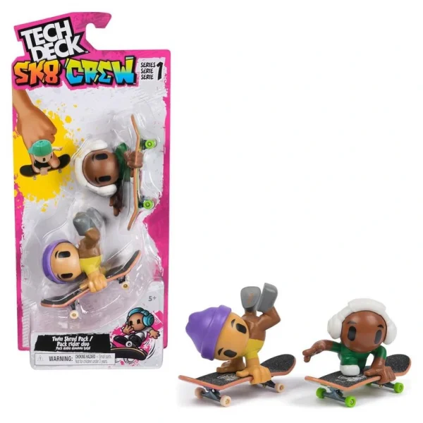 Nessiworld 6071054 Tech Deck SK8 Crew Tekli Paket