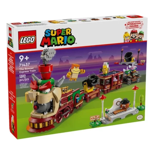 Nessiworld 71437 Lego Super Mario Bowser Ekspres Treni 1392 parça +9 yaş