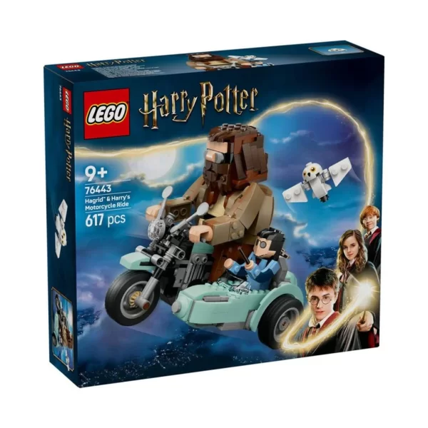 Nessiworld 76443 Lego Harry Potter-Hagrid ve Harrynin Motosiklet Yolculuğu 617 parça +9 yaş