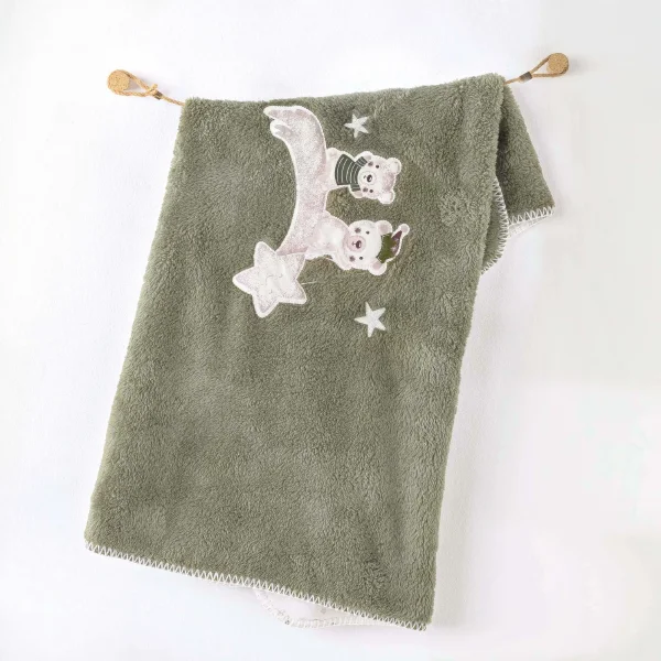 NessiWorld AC26190 My 1 St Wardrobe Battaniye 90x85 Green