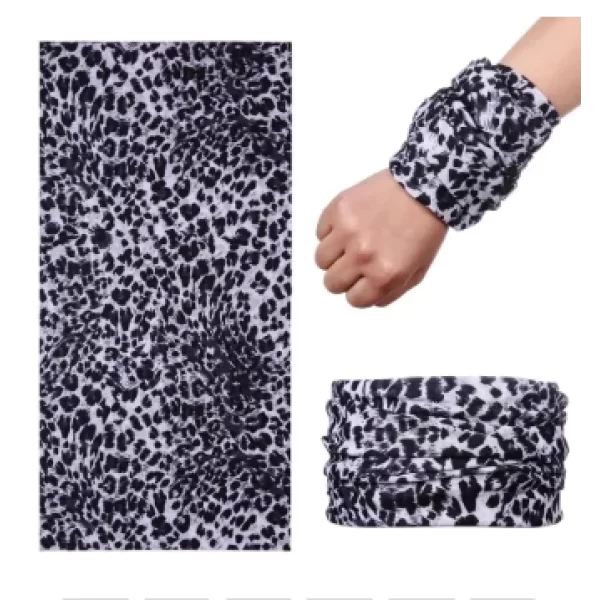 Nessiworld Açık Renk Leopar Baf Bandana Maske