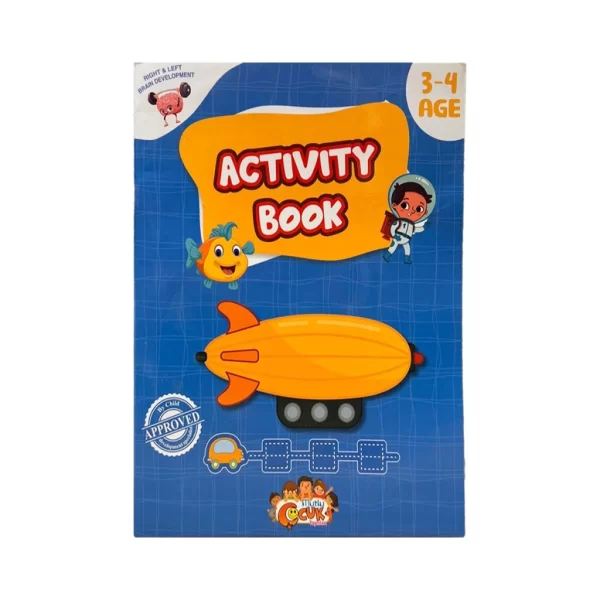 Nessiworld Activity Book 3-4 Yaş