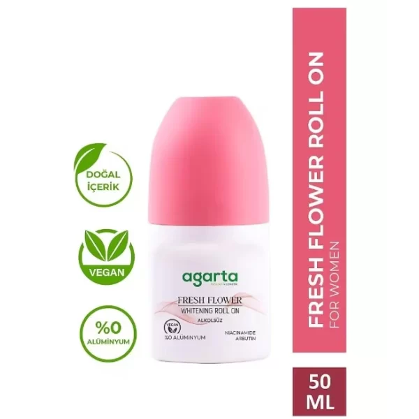 Nessiworld Agarta Doğal Roll-On Fresh Flower 50 ml