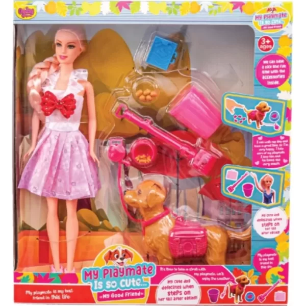 Nessiworld Anlily Bebek ve Oyun Arkadaşım Köpek