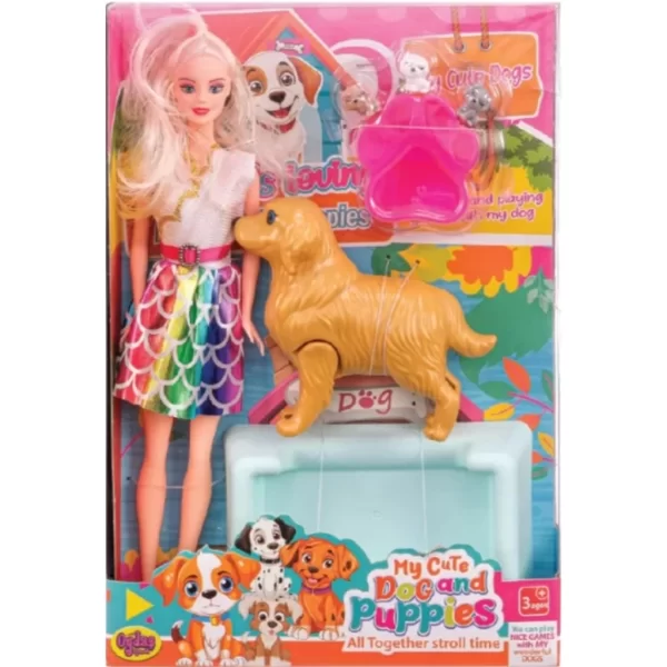 Nessiworld Anlily Sevimli Köpeklerim Bebek Seti