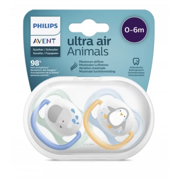 Nessiworld Avent Ultra Air Emzik 0-6 Ay Erkek