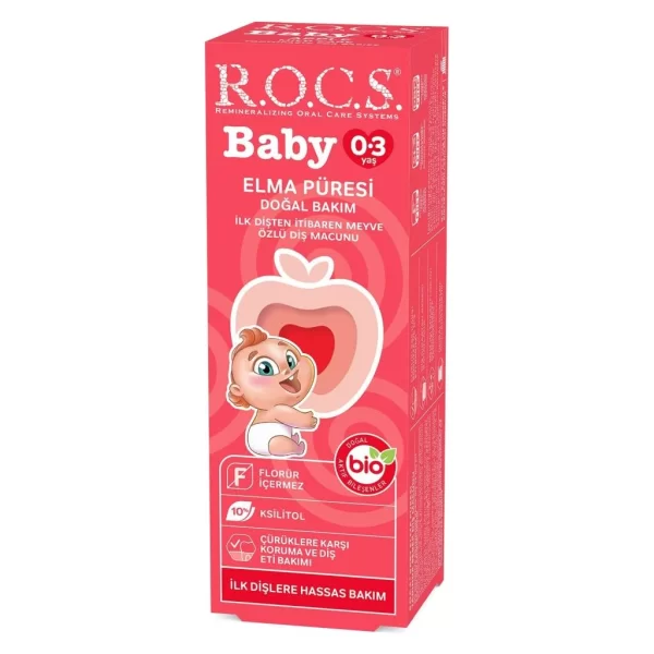 Nessiworld  .Baby Diş Macunu 35ml 0-3 Yaş Elma