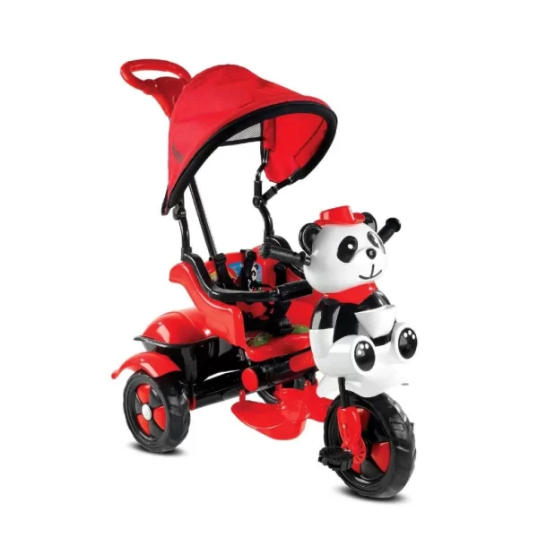 Nessiworld  Baby Hope Little Panda Bebek Bisikleti Kırmızı Siyah