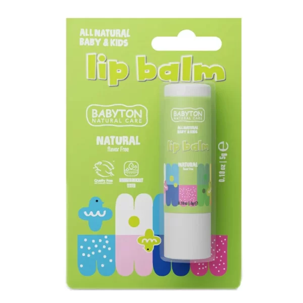 Nessiworld Babyton Bebek ve Çocuklar İçin Doğal Dudak Koruyucu Balm Naturel