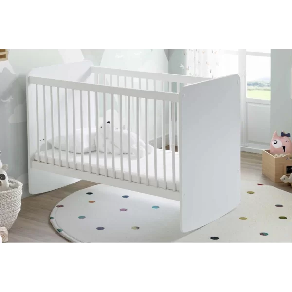 Nessiworld Babywhen Pratik Kademeli Sallanır Beşik 60x120 Beyaz