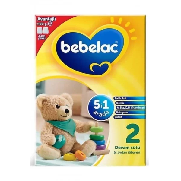 Nessiworld Bebelac Bebek Devam Sütü No2 800 Gr