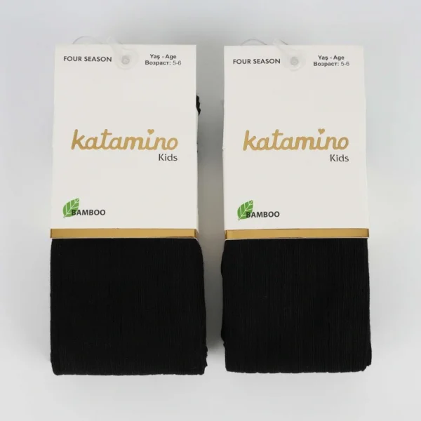 Nessiworld  Beyza Kız Bambu Külotlu 1-5 Yaş K30205 Siyah