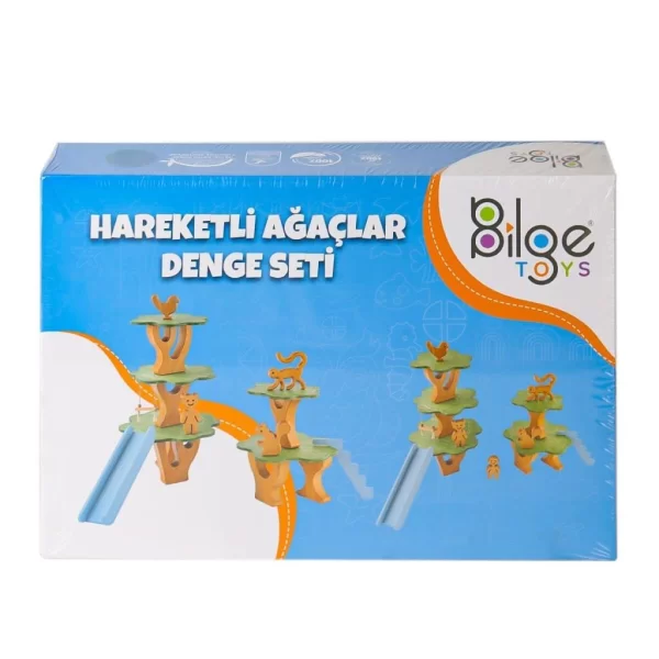 Nessiworld BLG-101 Ahşap Hareketli Ağaçlar Denge Seti