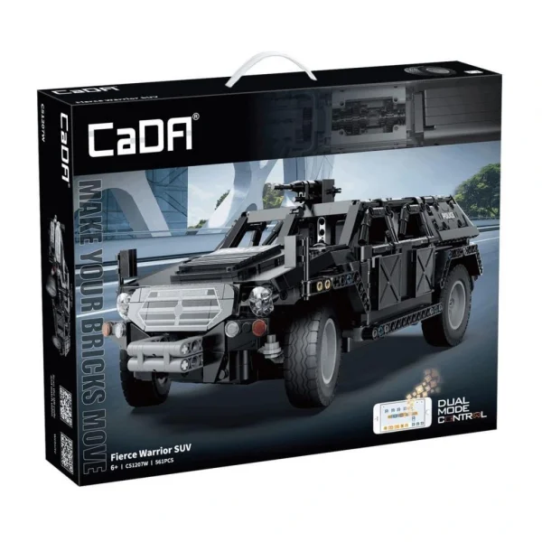 Nessiworld C51207W Cada Swat Kamyonu Blok Seti 561 Parça -Vagon life