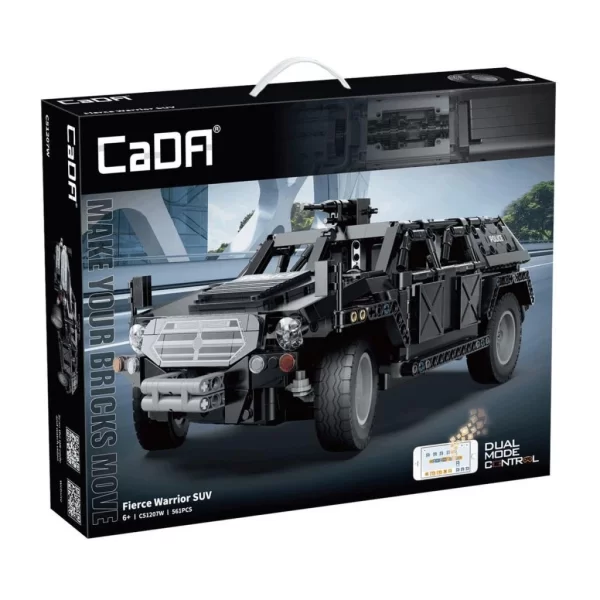 Nessiworld C51207W Cada Swat Kamyonu Blok Seti 561 Parça -Vagon life