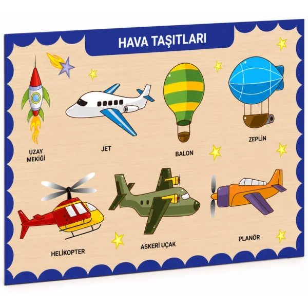Nessiworld CAAHS-3202  AHŞAP HAVA TAŞITLARI BUL-TAK