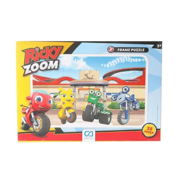 NessiWorld CAFRM-5115-5116 Ricky Zoom Frame Puzzle 35 Parça