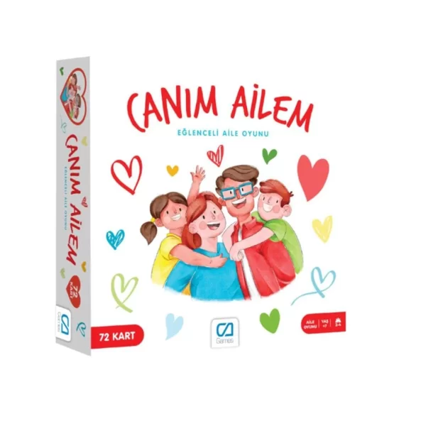 Nessiworld CAOYN-6025 Canım Ailem Kutu Oyunu -