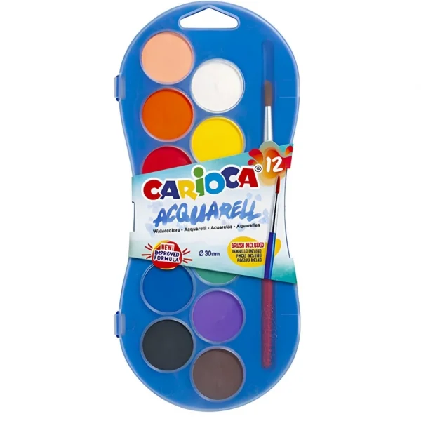 Nessiworld Carioca Sulu Boya 30 mm 12 Renk