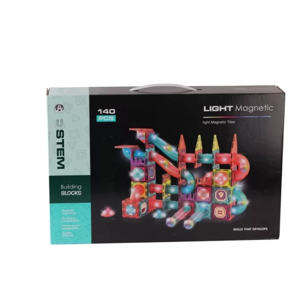 Nessiworld CH1228 MAGNETİC TİLES STAR DİAMOND LİGHT VERSİON 75 PARÇA