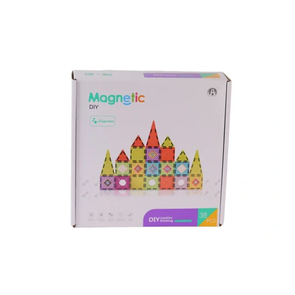 Nessiworld CH1308 MAGNETİC TİLES 38 PARÇA
