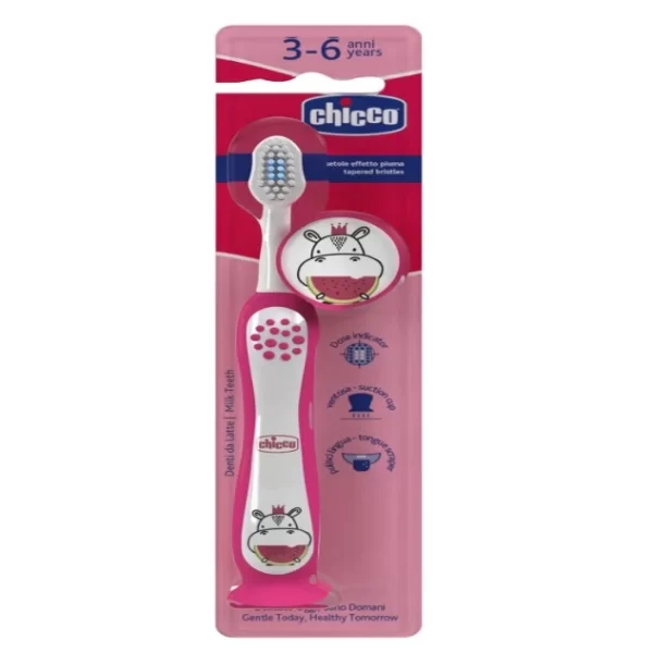 Nessiworld Chicco Diş Fırçası 3-6 Yaş Hippo