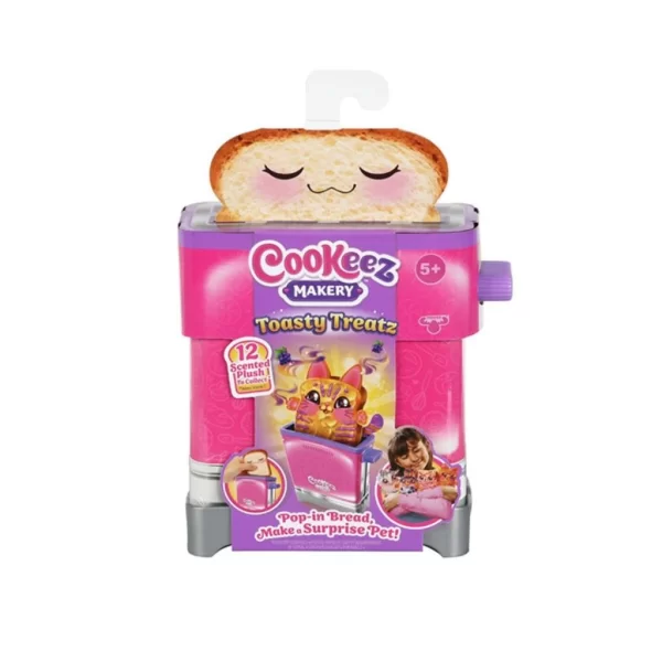 Nessiworld  CKE01000 Cookeez Makery Tost Makinesi Kokulu Sürpriz Waffle Pelüş
