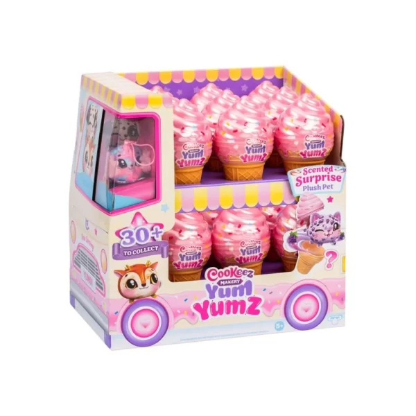 Nessiworld CKE07000 Cookeez Makery Yum Yumz Dondurma Tekli Paket Kokulu Peluş